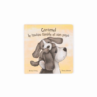 Jellycat Caramel Le Toutou Timide Et Son Papa Livre Books New Zealand | NZFCQ9657